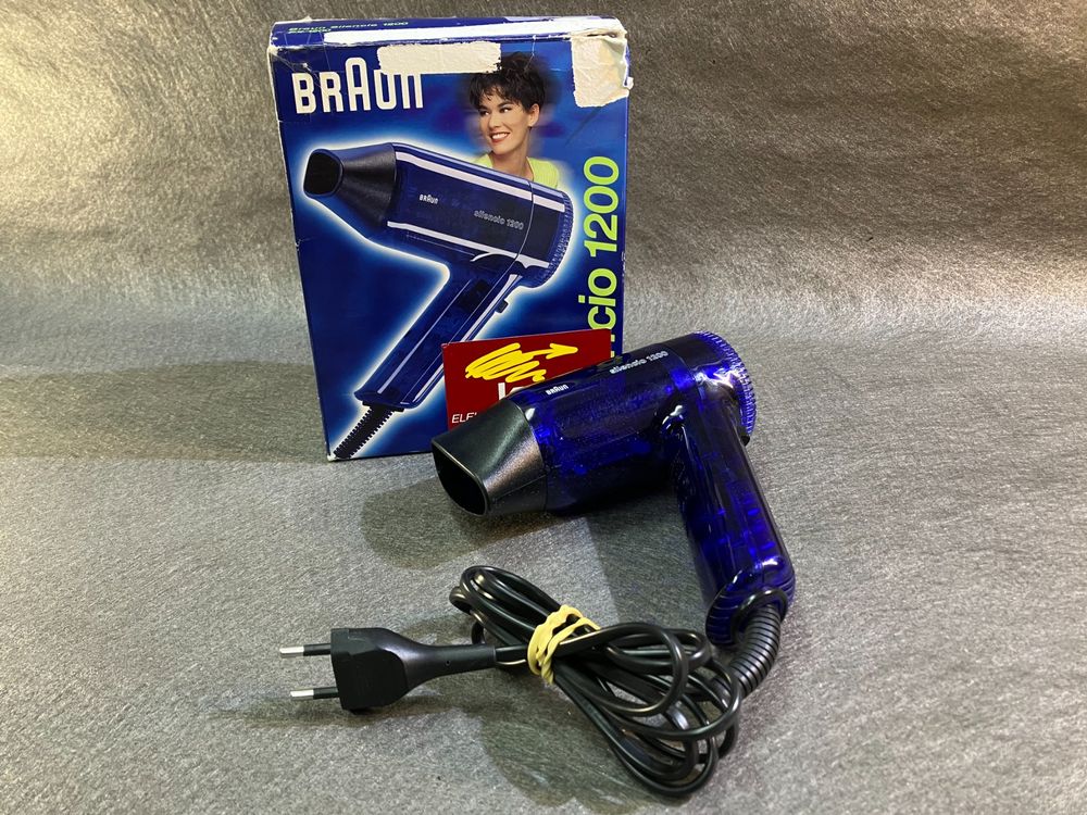 BRAUN-Silencio 1200 Haarföhn Blau ab (Gebraucht) in Krinau