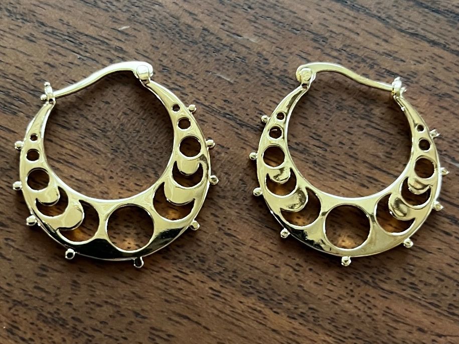 Ohrringe & -stecker: Ohrringe mit Mondphasen – Neu (gemäss Beschreibung) aus Gams von Mariawicca 5