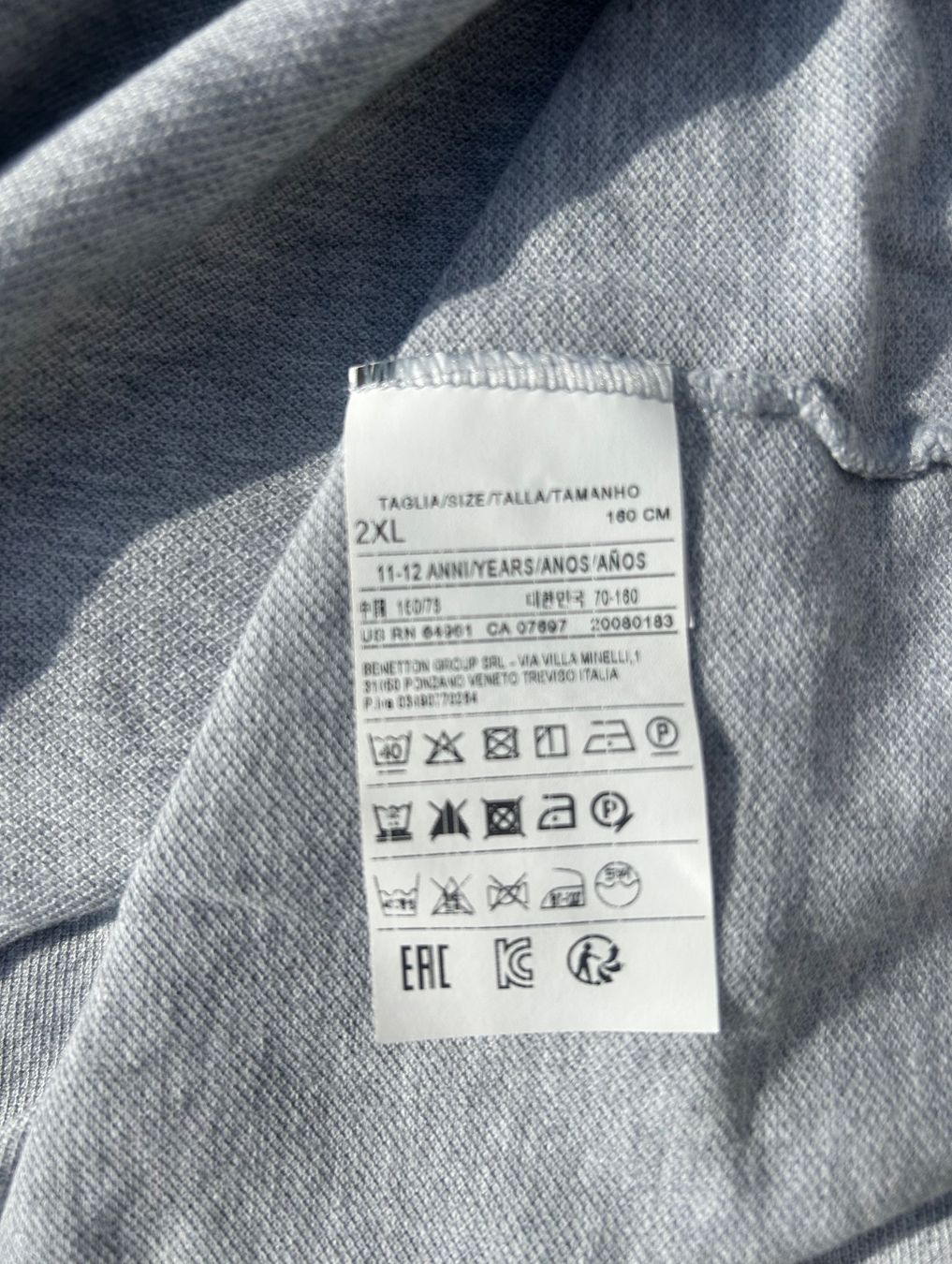 Benetton Hemden, T-Shirts & Polos: Polo United Benetton – Neu (gemäss Beschreibung) aus Founex von etswang 2