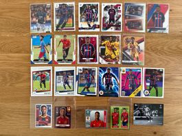 22 verschiedene Ansu Fati /Barcelona Sammlung Topps / Panini