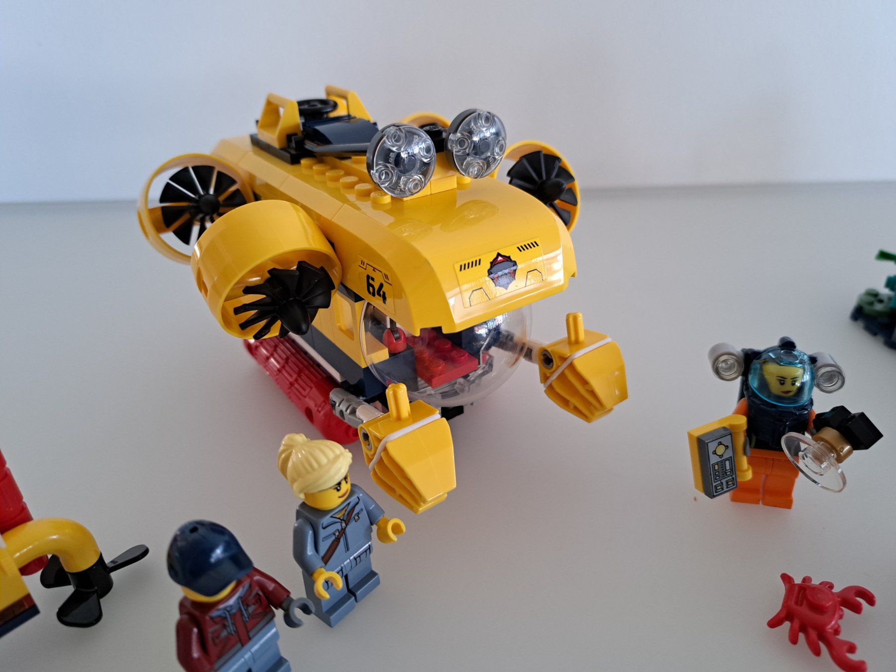 Lego Giocattoli: LEGO City 60264 Meeresforschungs-U-Boot – Usato da Langendorf venduto da thesi246 2