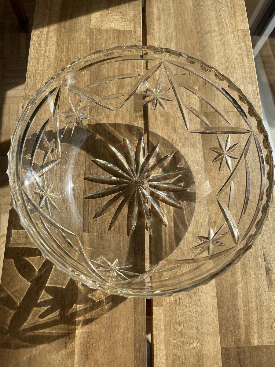 Schalen: Kristall Schale Vintage mit Stern Design – Gebraucht aus Dietlikon von VintageStudioZurich 4