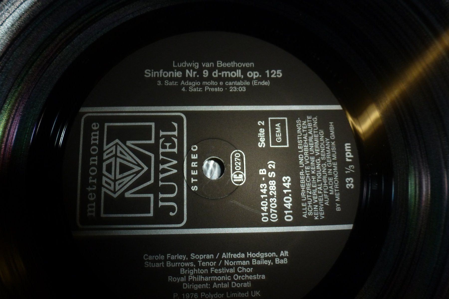 Dischi in vinile: Ludwig van Beethoven Royal Philharmonic – Usato da Emmen venduto da newdeal1970 2
