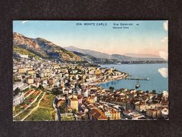 Carte Postale Monte Carlo Vue Générale bon état
