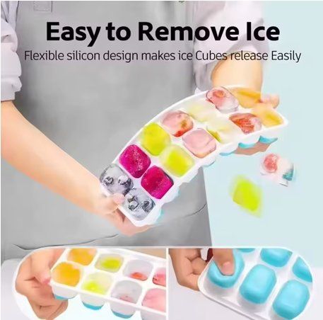 Teglie da forno: Multifunktionale Eiswürfelform mit 14 Fächern & Deckel – Nuovo e nell'imballaggio originale da Couvet venduto da HenriNeuf 1