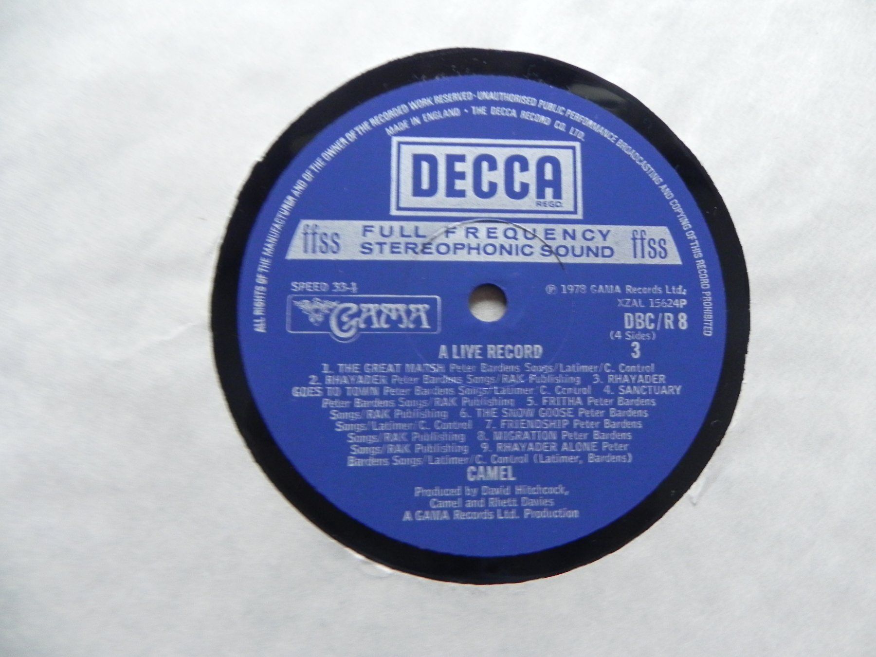 Dischi in vinile: Doppel LP brit. progressiv Rock Band Camel 1978 A Live Rec. – Usato da Siebnen venduto da krimsie 6