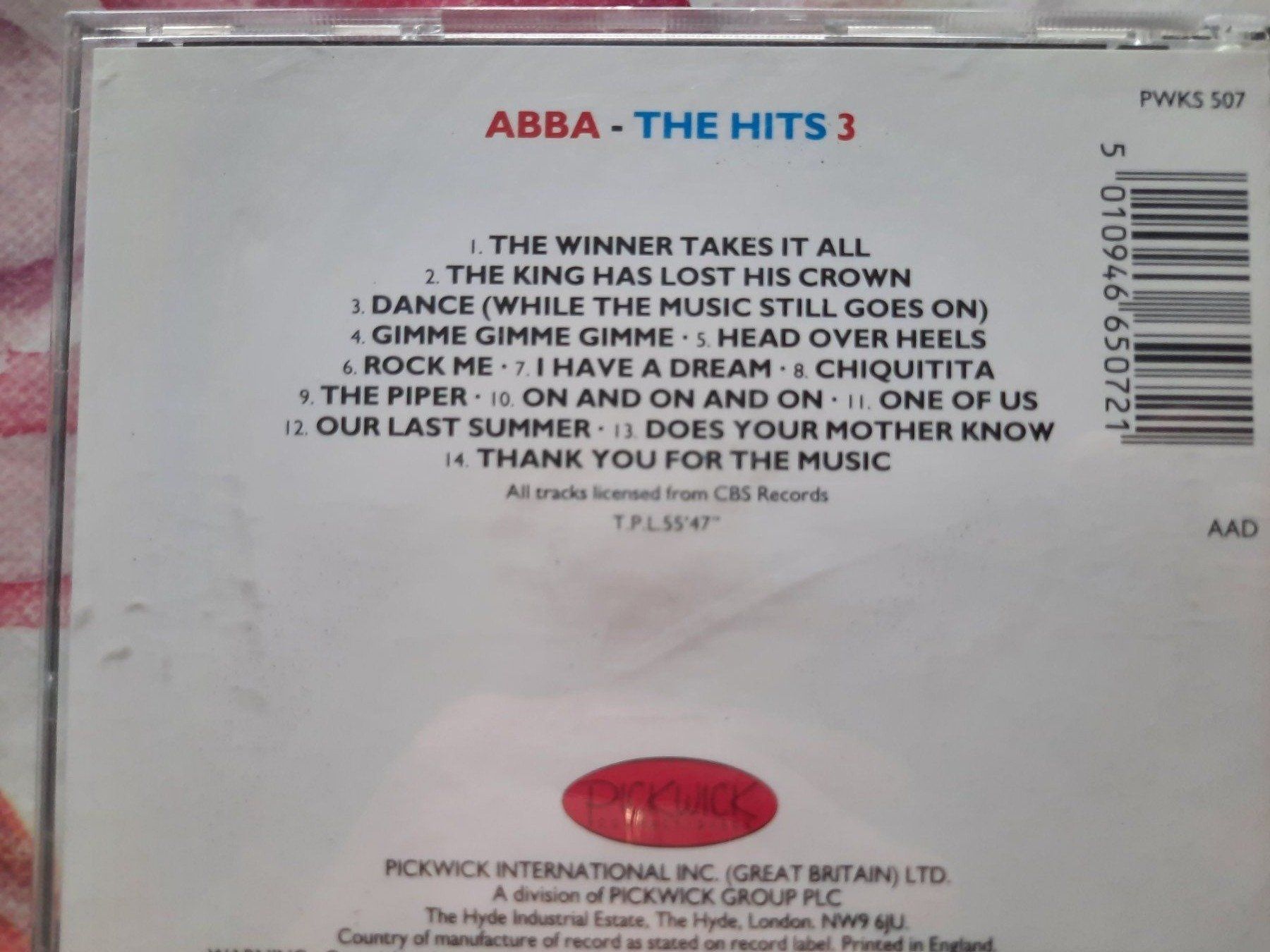 CDs: CD ABBA The hits volume 3 – D'occasion à Pully par bro_n52j 2