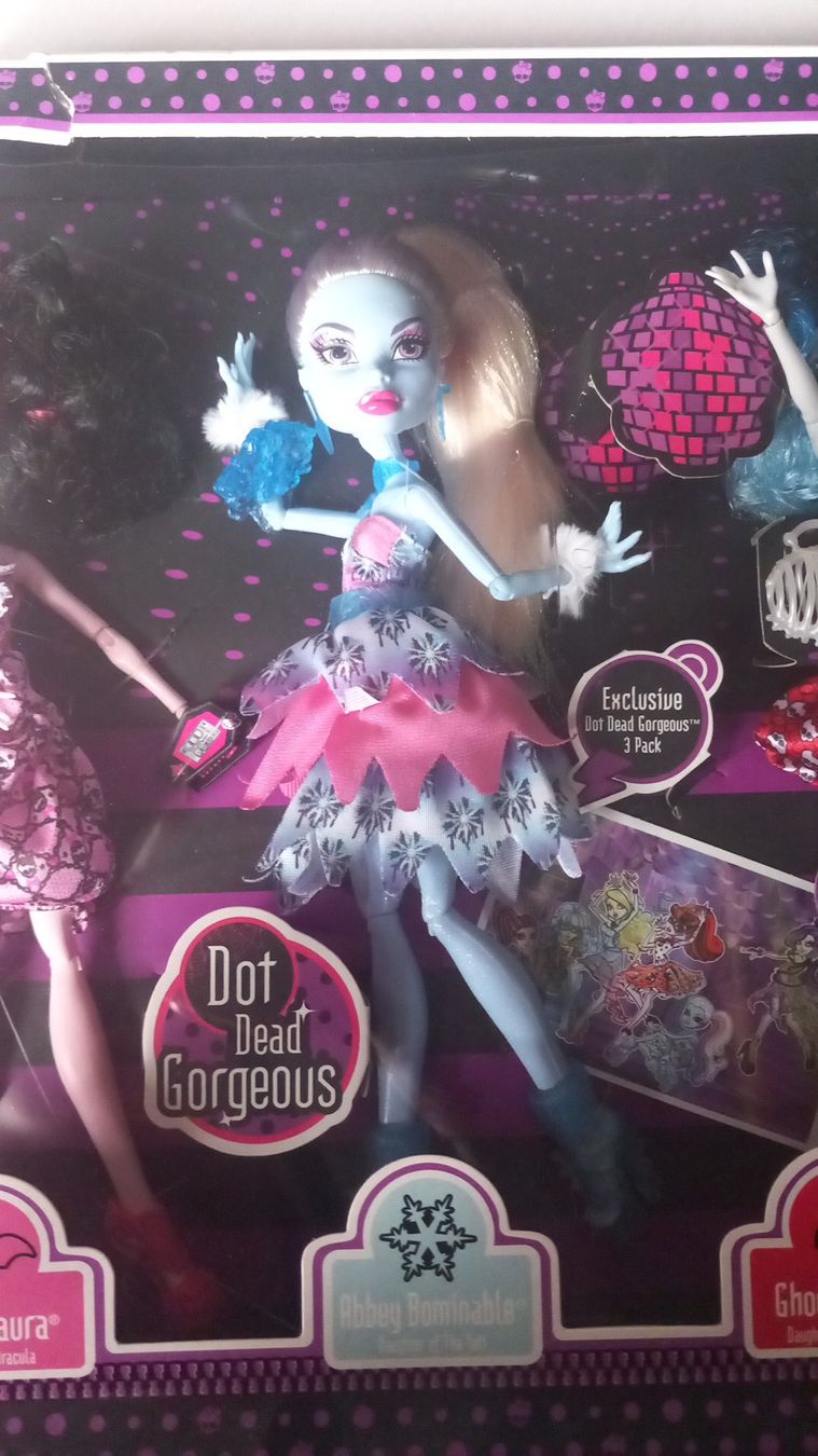 Bambole: Monster High Dot Dead Gorgeous 3 pack – Usato da Bex venduto da aud_cy2l 3