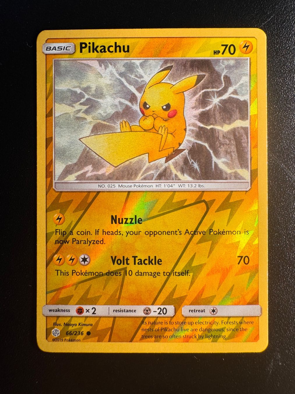 Pokémon Sammelbilder & Trading cards: Pokemon Pikachu Cosmic Eclipse 66 Reverse – Gebraucht aus Corticiasca von gio_yp69
