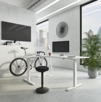 Schreibtische höhenverstellbar STEELFORCE Pro 671 SLS 90° we