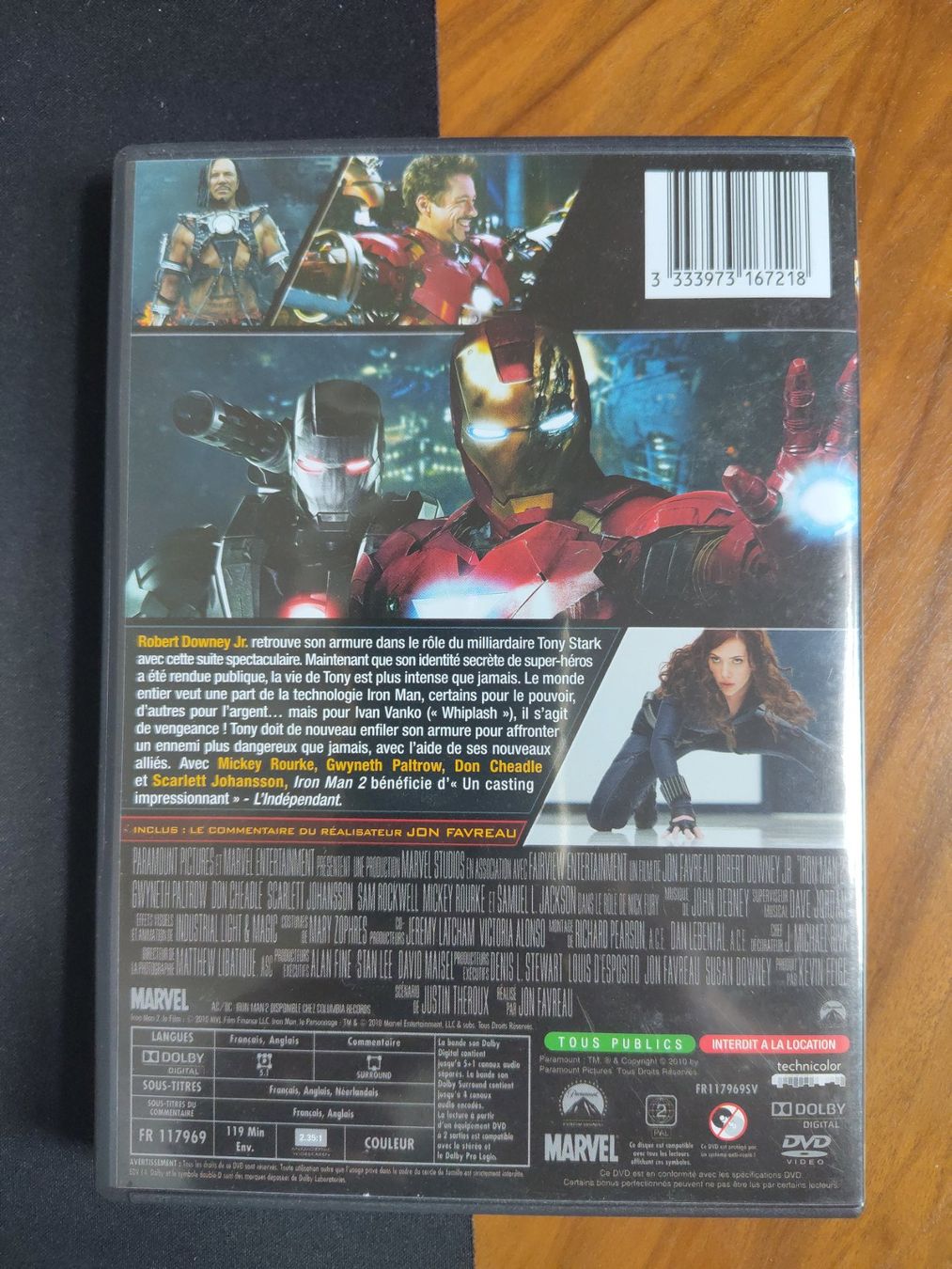 Alle DVDs: DVD Iron Man 2 – Gebraucht aus Froideville von Nadrom 1