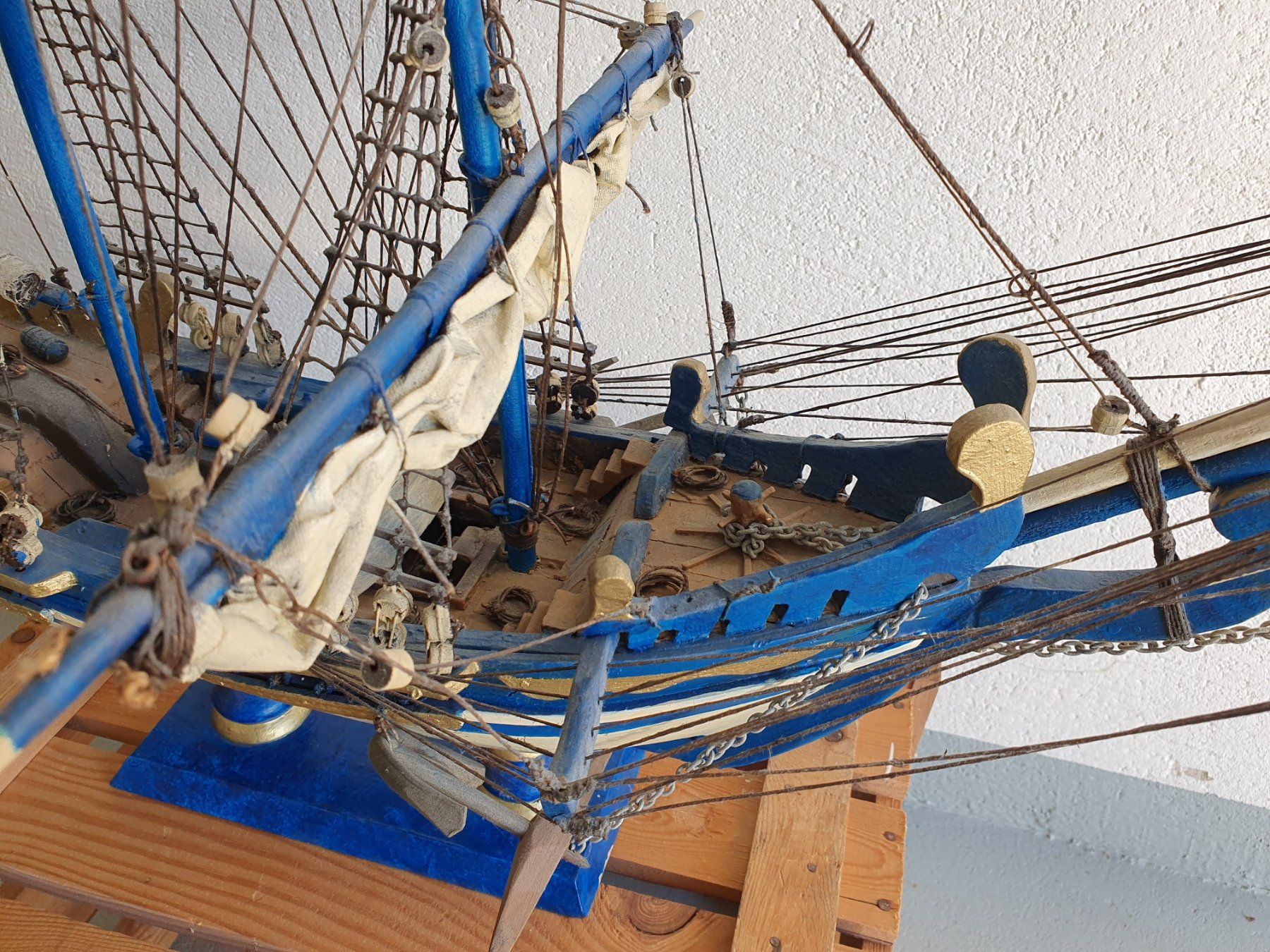 Kit di modellismo & Modellini statici: Segelschiff Modell – Usato da Triesen venduto da platzproblem1 5
