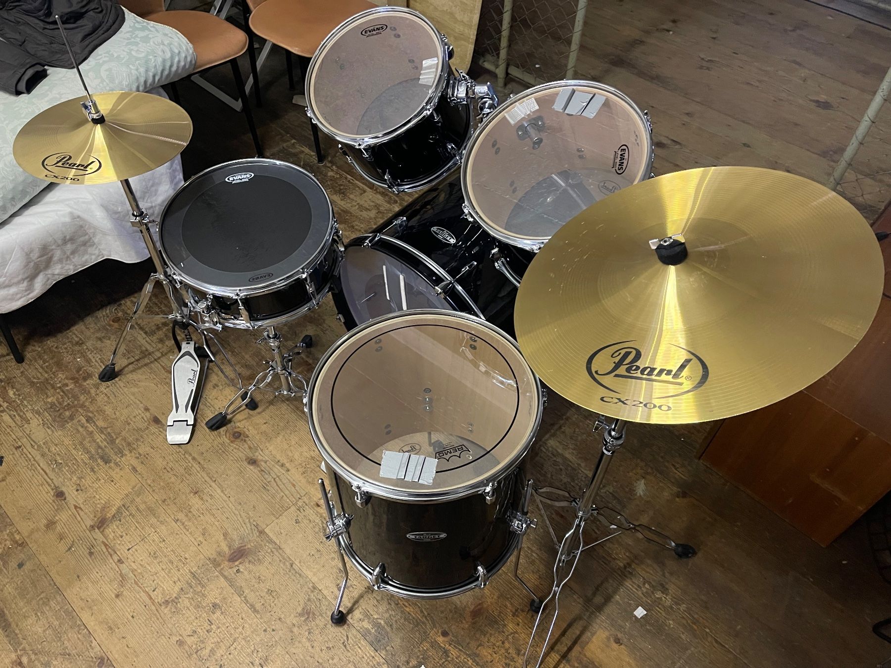 Strumenti musicali: Pearl Target Drum Kit – Usato da Wil SG venduto da HappyC 3