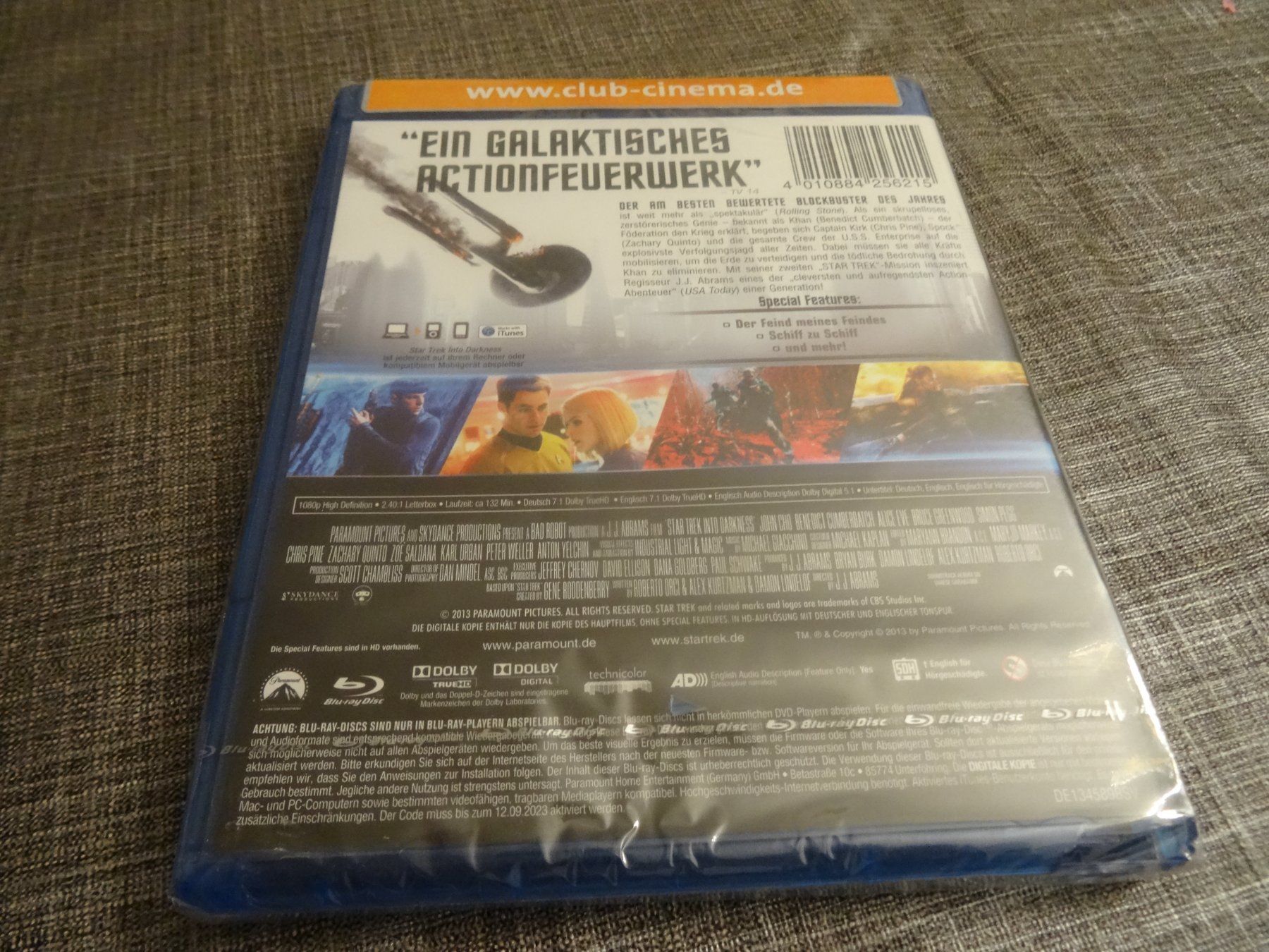 Tutti i DVDs: Star Trek Into Darkness Blu-ray, Neu – Usato da Olten venduto da Disc-Verkauf 1