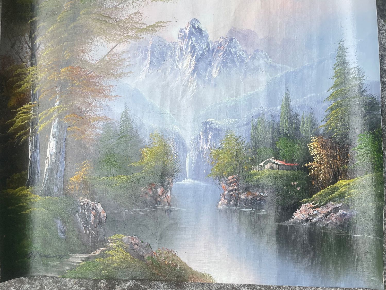 Dipinti: Bild - Tela - M. Scott – Usato da Minusio venduto da Pink222 2
