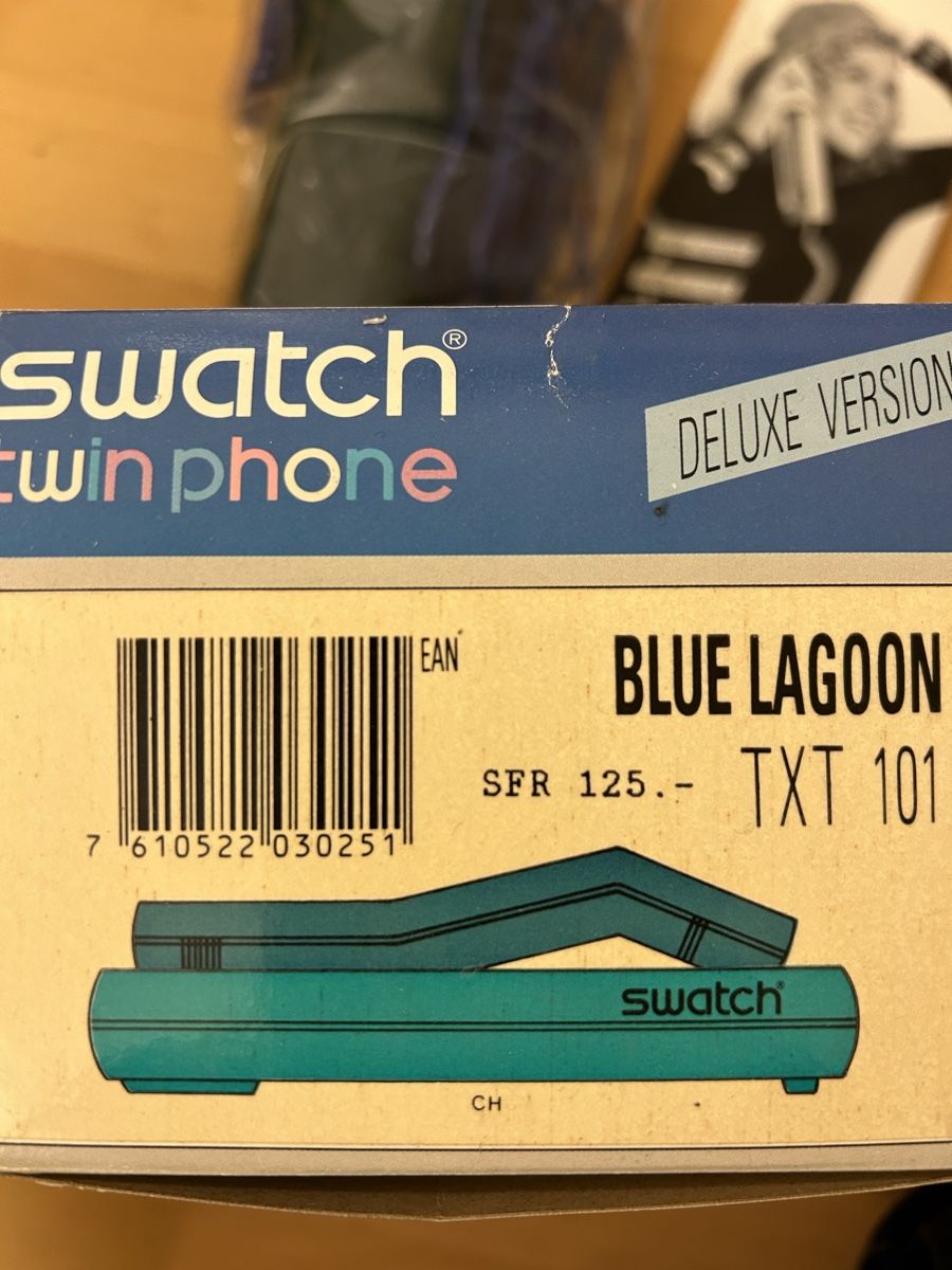 Telefoni: Swatch Twin Phone originalverpackt 1980er – Nuovo (secondo la descrizione) da Starrkirch-Wil venduto da charlywatson 3