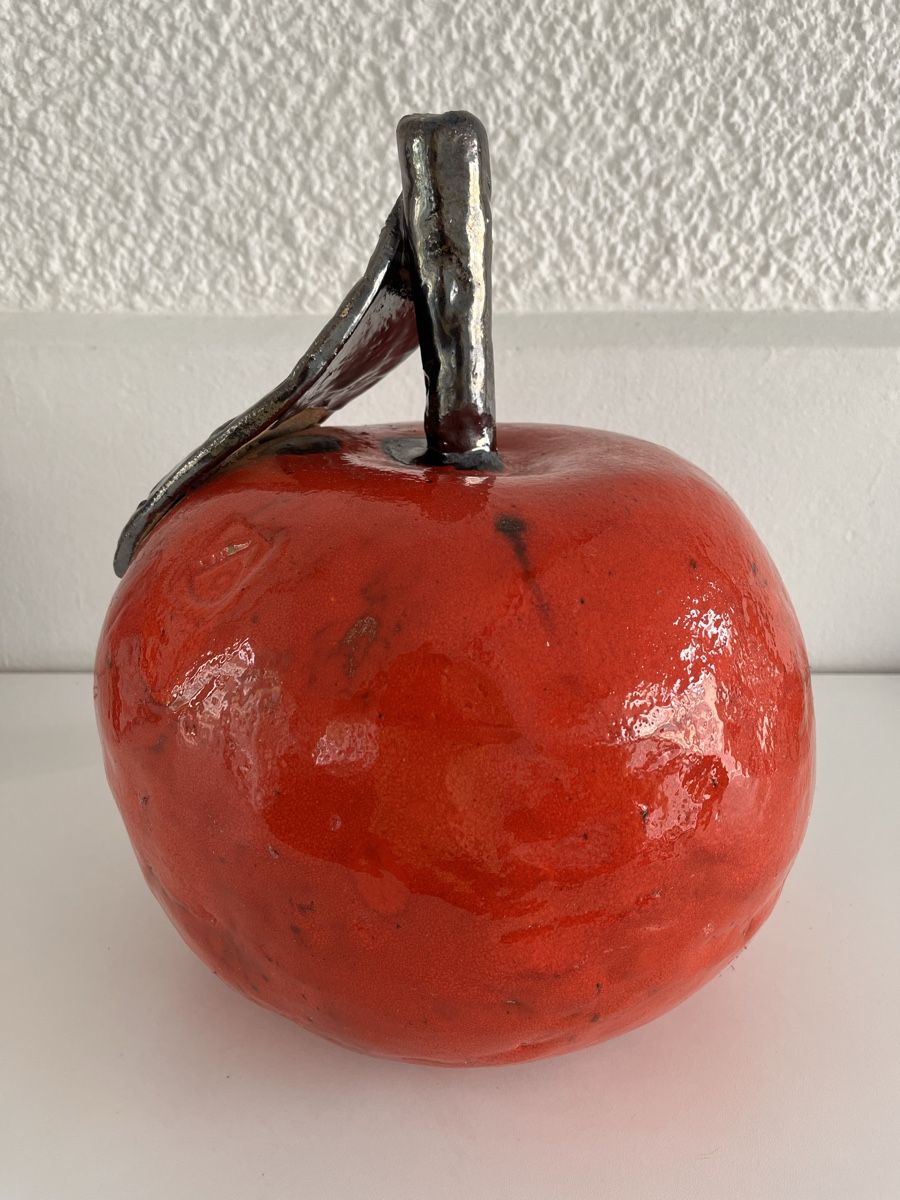Skulpturen & Statuen: XXL Keramik Apfel / handgefertigt  – Gebraucht aus Wetzikon ZH von seli03 6