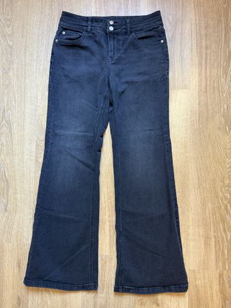 Shimmer jeans noirs brillants argentés Mos Mosh, t.26