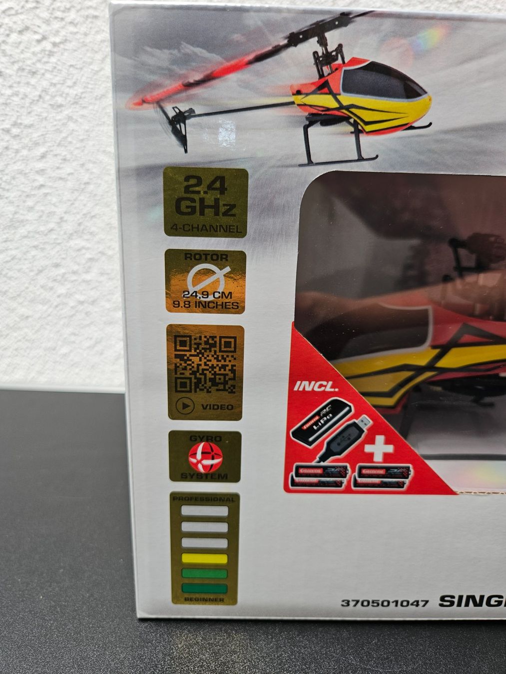 Carrera Modellismo RC: Neu - Carrera - Profi RC Single Blade Helicopter SX1 – Nuovo e nell'imballaggio originale da Dagmersellen venduto da Jarsetz_Restposten 1