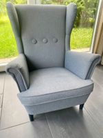 Eleganter Kinder-Ohrensessel IKEA in grau