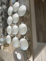 Teeservice/Kaffeeservice mit Drachenmuster, 12 Personen