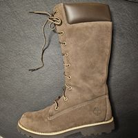 Bottes Timberland cuir marron taille 36 etat correct