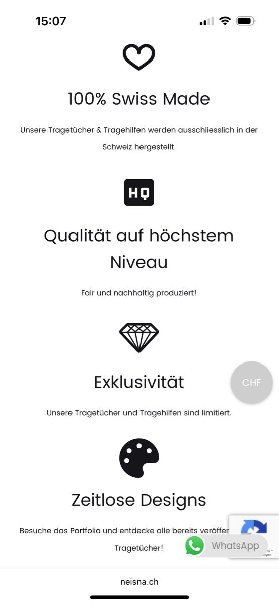 Neisna Marsupi portabebè: Neisna Tragetuch Gr. 5, Blattmuster, Grau-Weiss – Nuovo (secondo la descrizione) da Mettmenstetten venduto da oli_2zbf 6