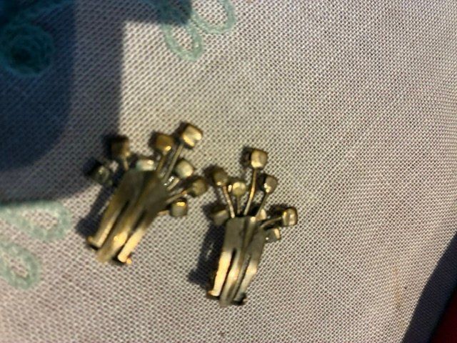 Ohrringe & -stecker: clips oreille rose -verre – Gebraucht aus Evilard von nenette01 2