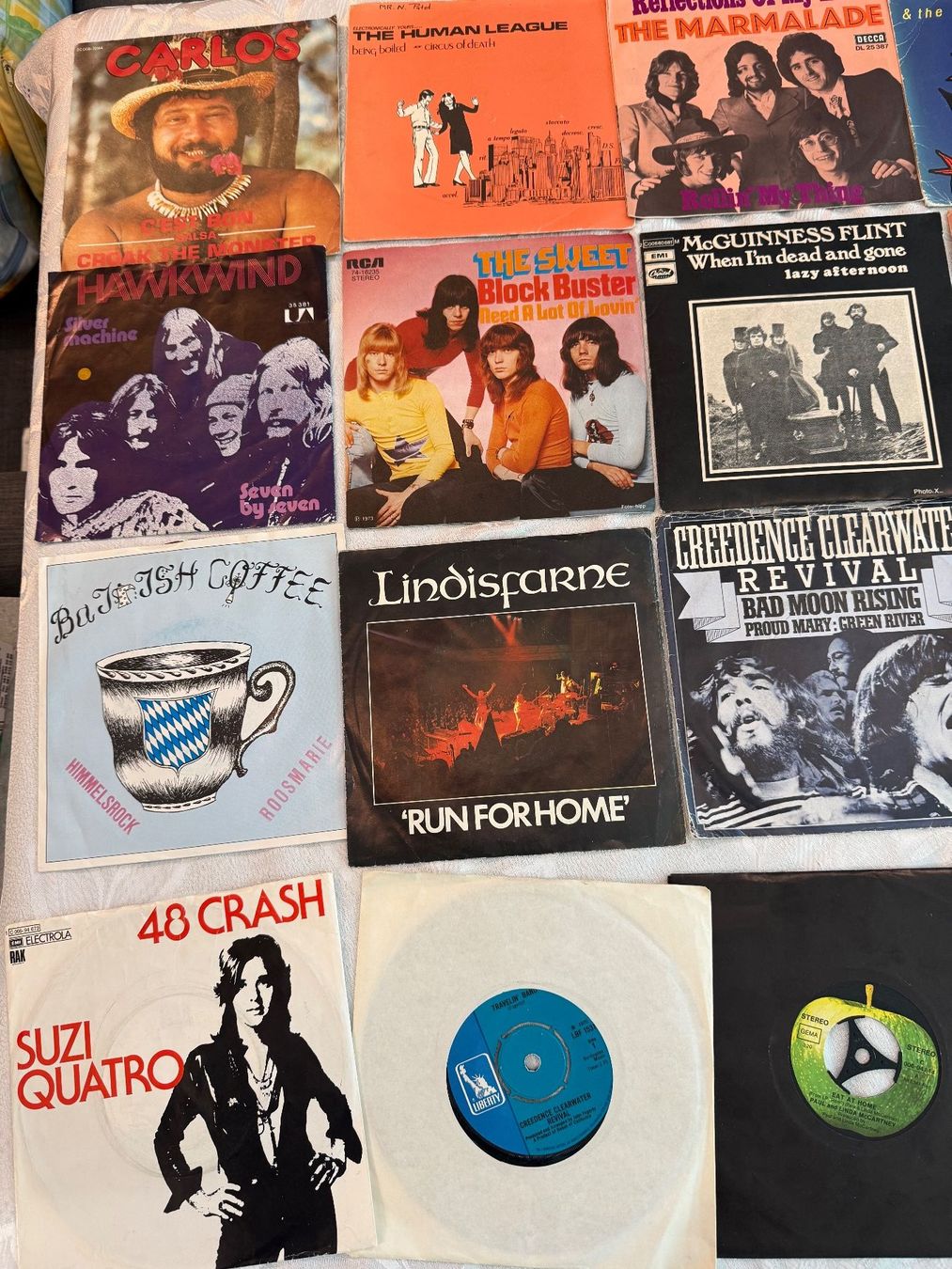 Dischi in vinile: 25 POP/ROCK SINGLES  I – Usato da Zürich venduto da fehlton 1