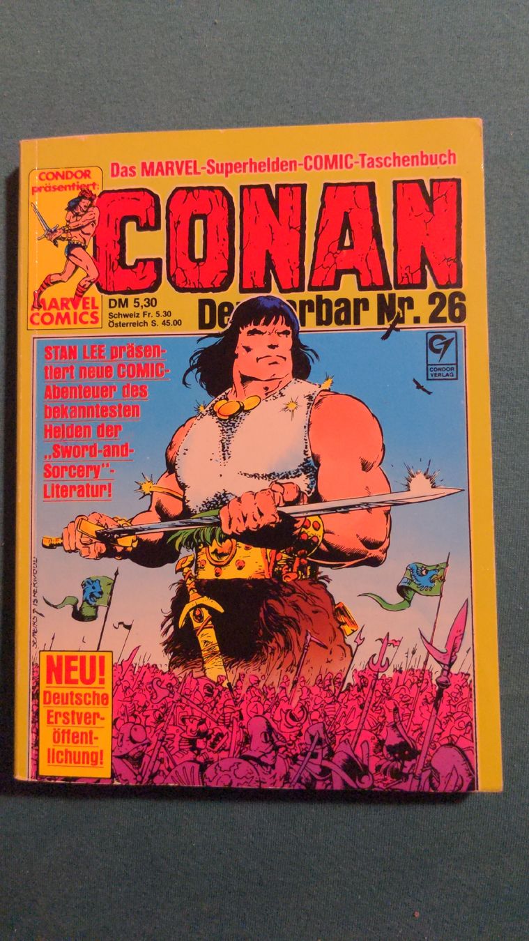 Fumetti: Conan Comic-Taschenbuch Nr. 26 - Marvel-Superhelden, EA – Usato da Niederscherli venduto da Mon_Art