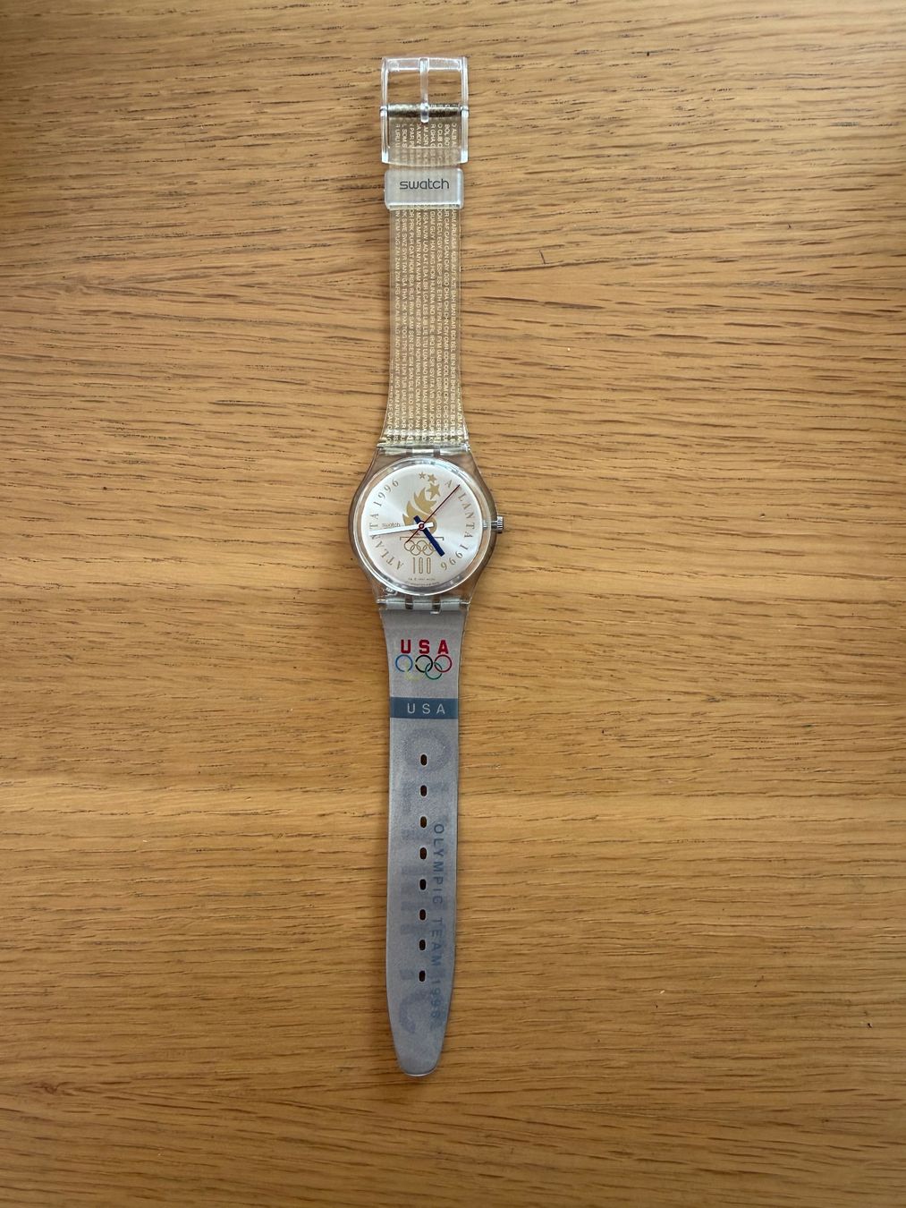Swatch Uhren: NEU Swatch Olympic Atlanta 1996 – Neu (gemäss Beschreibung) aus Zollikon von brownbear1 1