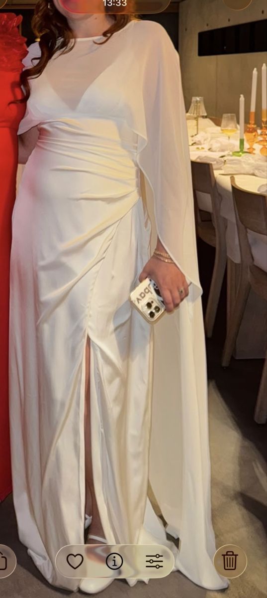 Asos Robes: Abendkleid weiss Asos Grösse 38/40 – Neuf (Voir description) à Näfels par Siljab 2