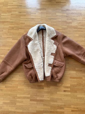 Lammfelljacke Marke Argus, Grösse 52 - Top Zustand!
