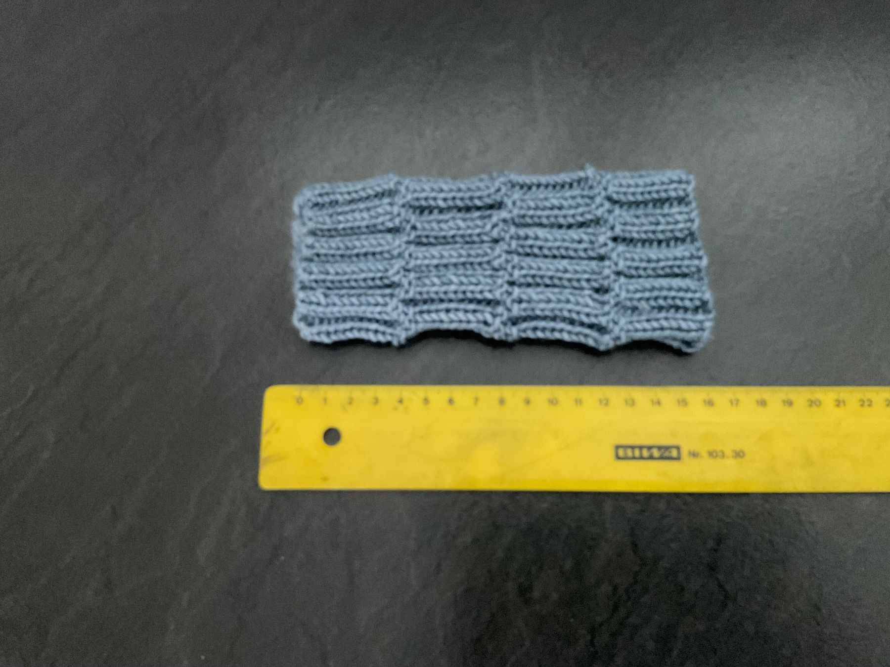Handschuhe & Handstulpen: Handgestrickte Pulswärmer, Graublau Winter, – Neu (gemäss Beschreibung) aus Wetzikon ZH von FeeF 1