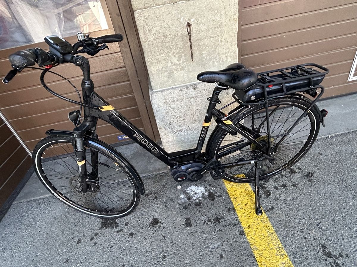 Bosch Velos: Vélo électrique Pegasus Solero 50, noir, Bosch Performance L – Gebraucht aus Thierrens von Bigla 1