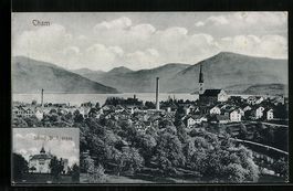 Cham, Gesamtansicht, Schloss St. Andreas