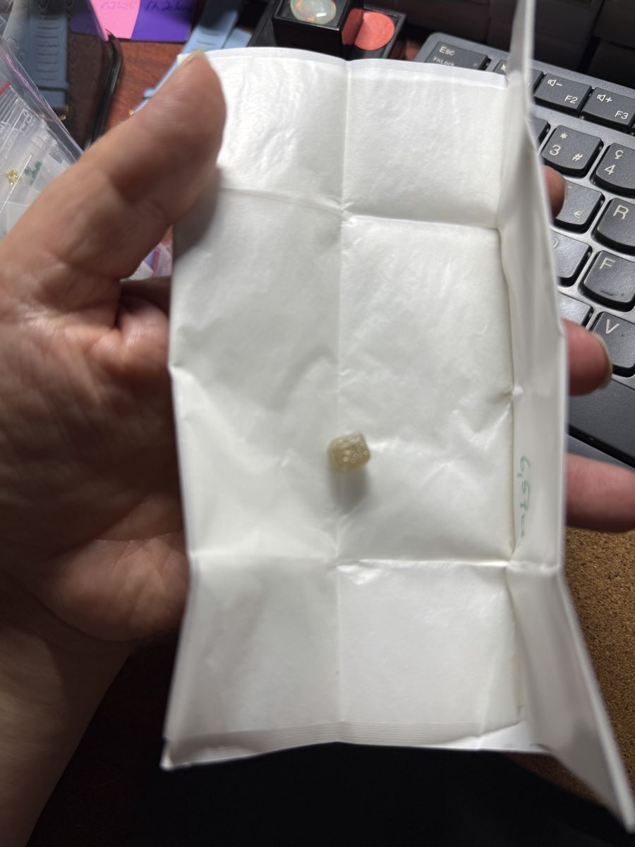 Edelsteine: Edelstein: Rohdiamant natural rough diamond cube – Neu und originalverpackt aus Muttenz von einfach-schoen 1