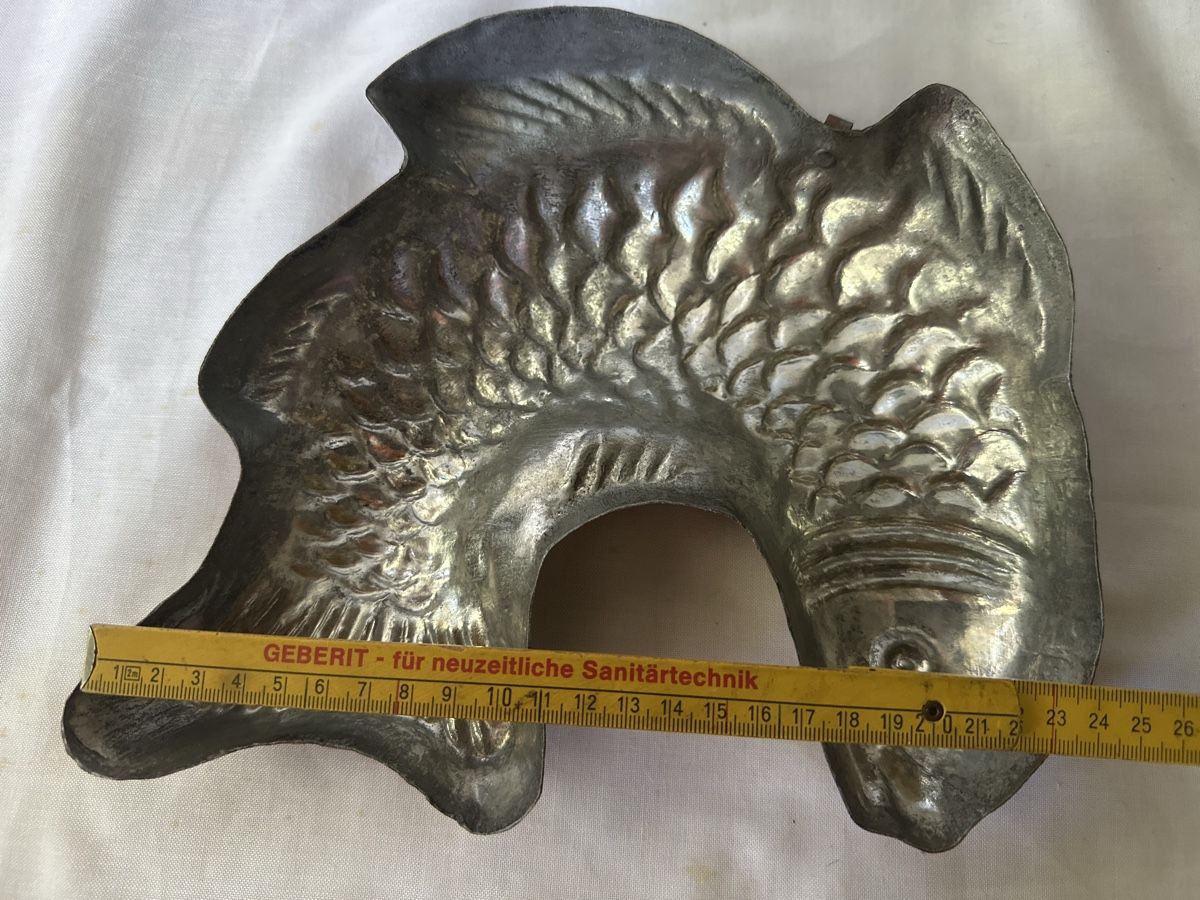 Backformen: Backform Fisch alt Kupfer ca. 24cm – Gebraucht aus Zürich von Chaeffeler 3