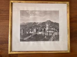 Orellfüssli-Stich "Oberer Theil der minderen Stadt" (Zürich)