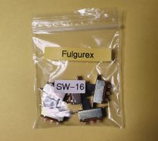 Fulgurex, N° SW-16, 5 X Schiebeschalter, neu in OVP