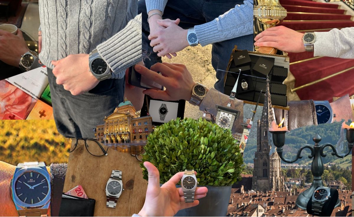 Orologi: Endorwatch klassische Männeruhr – Nuovo e nell'imballaggio originale da Ittigen venduto da Gianuu0000 8