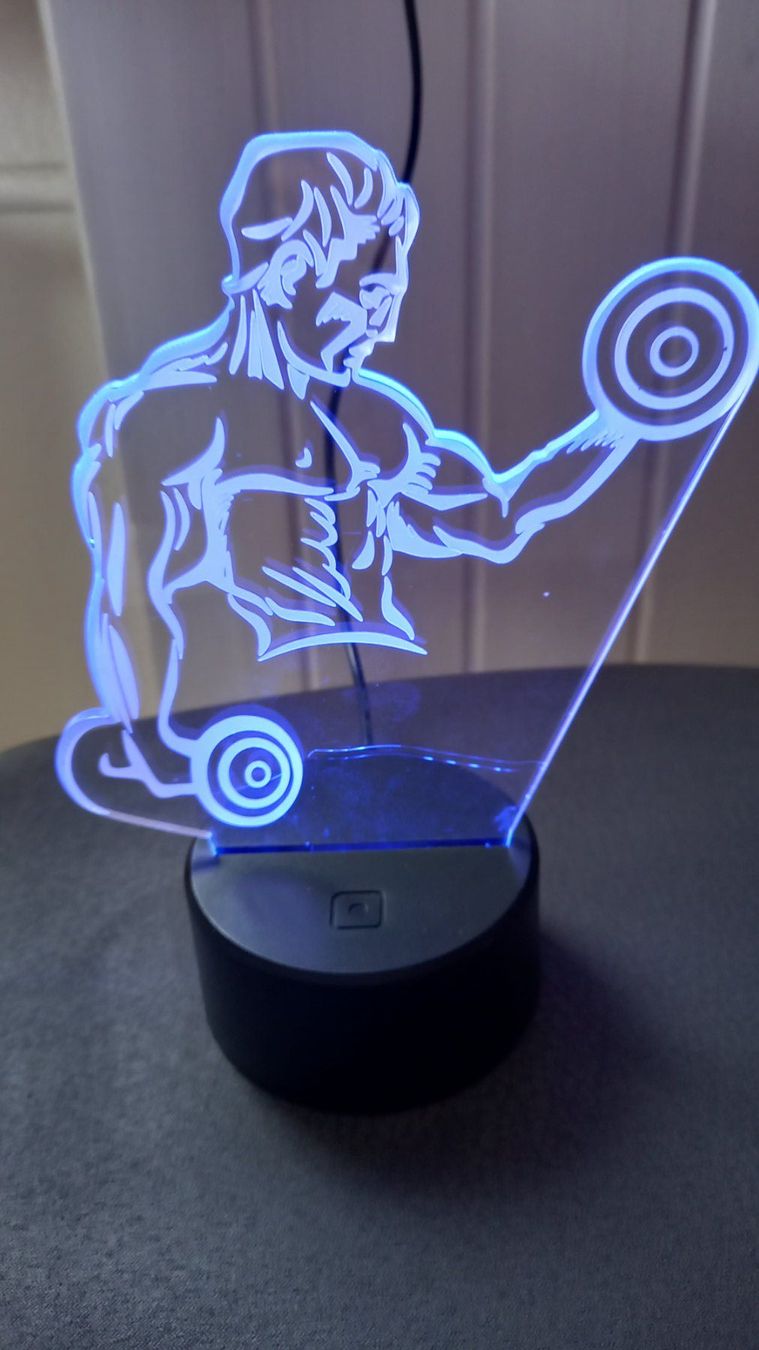 Statuette: LED-Sportfigur – Usato da Oberdorf BL venduto da beaandi 2