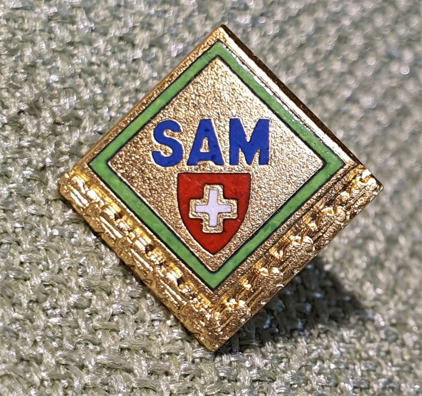 Placchette & Badge: N729 - SAM - Schweizerischer Auto & Motorradfahrer Verband – Usato da Reinach BL venduto da Boston-Verkauf