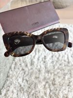 Fendi FF Sonnebrille in Tortoise
