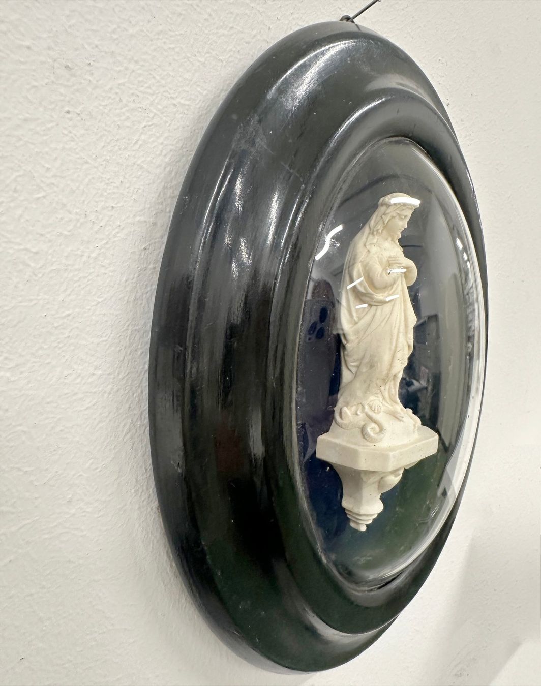 Sculture & Statue: Heilige Maria in Rundglas – Usato da St. Gallen venduto da winona04 1