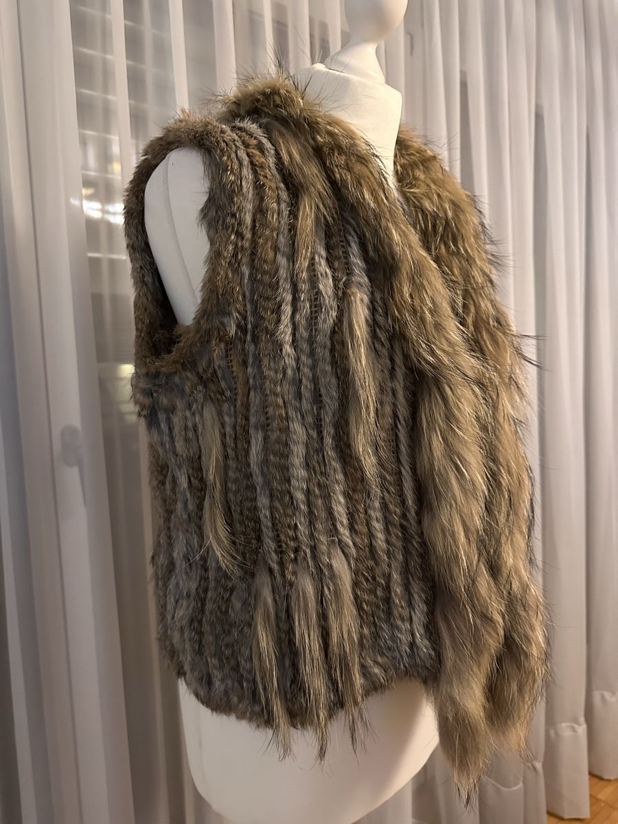 Gilets: Elegante Pelzweste, Echtfell, Gr. S/M – D'occasion à ZÜRICH par kat_k6zp 2