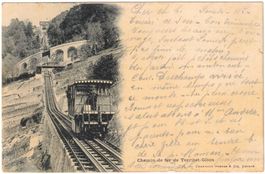 Montreux - Funiculaire/Standseilbahn Territet--Glion Var 1