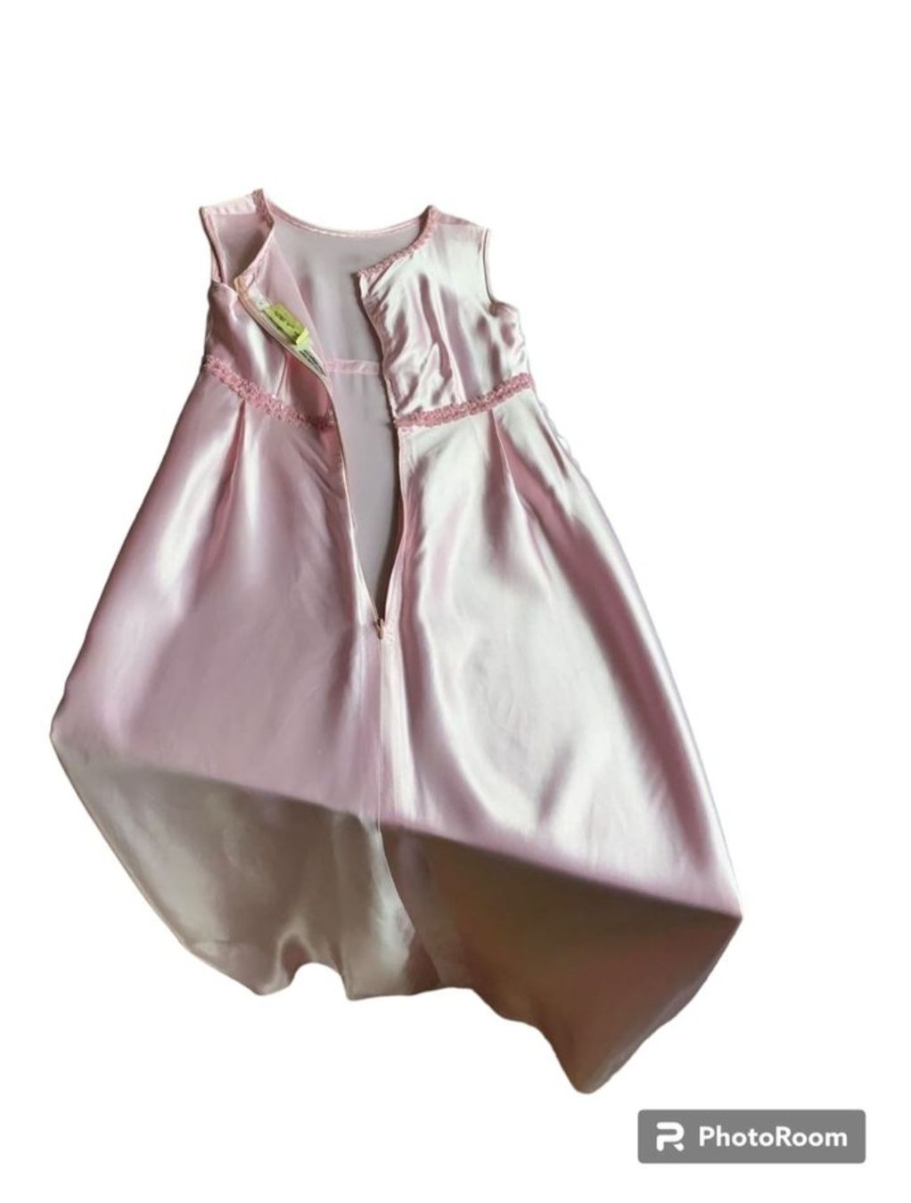 Kleider: VINTAGE Rosè Satin Maxi-/Abendkleid Gr.36 – Neu (gemäss Beschreibung) aus Champlan von acr_kkd5 5