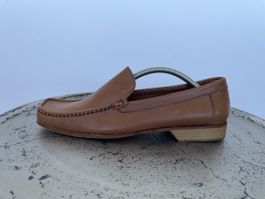 Leder Halbschuhe / Loafer (Gr. 39)