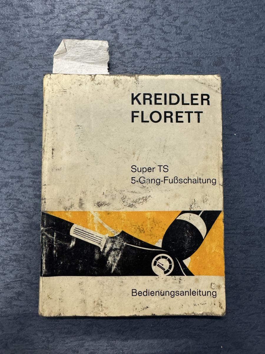 Livres: Kreidler Florett – D'occasion à Gansingen par esc_6tjw